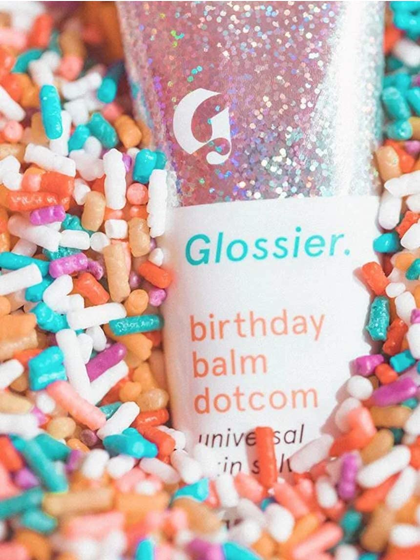 Glossier Balm Dotcom Birthday 15ml - Acne Skin Moisturizer for Adults